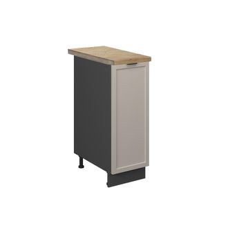 Vicco Armario De Farmacia Fame-line, Grisbeige, 30 Cm, Et Roble, Vicco