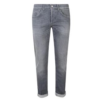 Dondup Slim-fit Jeans, male, Gray, Size: W35 George Jeans
