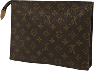 Louis Vuitton Pre-owned Clutches, female, Brown, Size: ONE SIZE Pre-owned Vintage Clutch