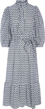 Kudibal Copenhagen Petite Paisley Print Jurk - Dames - Casual kleedjes - Veelkleurig - L - Katoen - Kleedjes