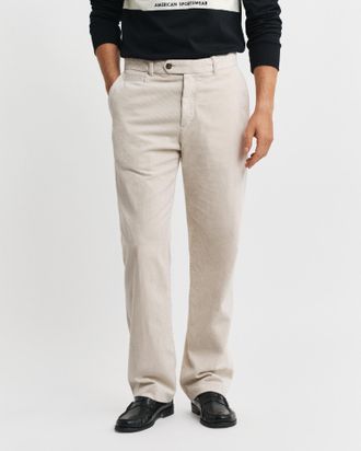 GANT Men Straight Fit Corduroy Pants (38) PUTTY