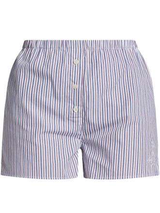 Sporty & Rich cotton shorts - Blue