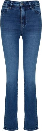 Mavi Straight-Jeans MAVI Mavi Jeans Kendra, Damen, Gr. 27, L&auml;nge 30, blau, Obermaterial: 72% Baumwolle CO. 25% Polyester PES. 3% Elasthan EL., Jeans Straig