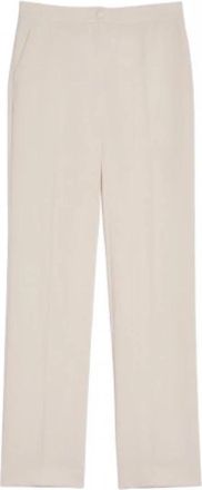 Pennyblack Flare Fit Polyester Broek - Dames - Wijde Broeken - Wit - XS - Polyester - Broeken