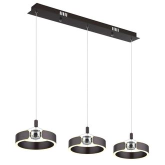 Globo Lighting Globo - L&aacute;mpara Colgante - Hendricks - Negro - Metal - Gran