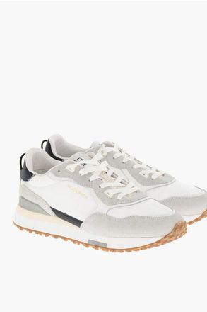 Woolrich Fabric and Suede Low-Top Sneakers size 44