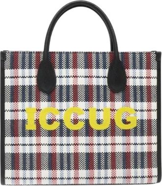 Gucci Pre-owned Tote Bags, female, Multicolor, Size: ONE SIZE Pre-owned Canvas Tote Bag