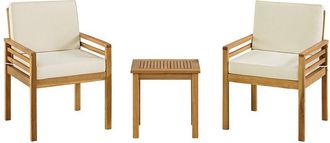 Alaterre Furniture Okemo Weather-Resistant Acacia Wood Outdoor 3Pc Patio Furniture Set