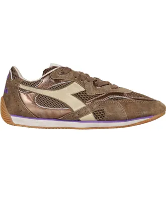Diadora Equipe Revenge Mesh Sw Wn Leather Mesh Low-Top Sneakers