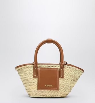 Jacquemus Le Petit Panier Soli Raffia Bag
