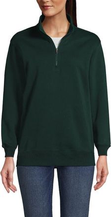 Lands End Adult Quarter Zip Sweatshirt in Evergreen at Nordstrom, Size Xx-Large