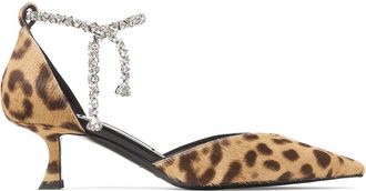 Jimmy Choo London Animal printed sandals