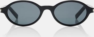 Saint Laurent Occhiali da sole ovali SL 751 Jeanne