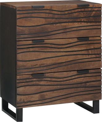 vidaXL Aparador - 60x33.5x75 cm, hecho de madera maciza de mango Vidaxl