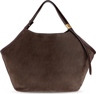 Kate Spade New York Tassen, Dames, Bruin, ONE Size, Leer, Deco Tulip Shopper Bag