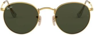 Ray-Ban Accessoires, Heren, Geel, 50 MM, Heren Acetaat Zonnebril Lente/Zomer