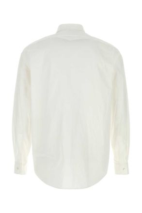 Jil Sander J21dl0266j45342 100 Opticwhite Exterior: Cotton Camicie Shirt