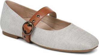Vionic Hattie Mary Jane Flat in Natural/Gold at Nordstrom, Size 9.5