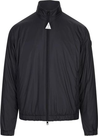 Moncler Blauwe Donsveren Winterjas - Heren - Zomerjassen - Blauw - M - Leer - Jassen