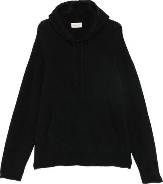 ATOMOFACTORY Drawstring Knitted Hoodie