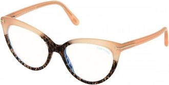 Tom Ford FT5674-B 055 Shiny Coral/Havana 54mm