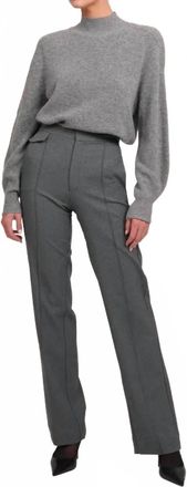 Parentezi Hadley Straight Trousers In Grey