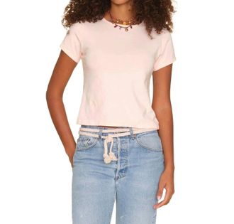 Xirena Pixie Tee In Cameo Shells