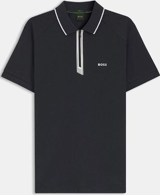 HUGO BOSS Mens Phillix_IN Polo Shirt - Navy - Size: 44