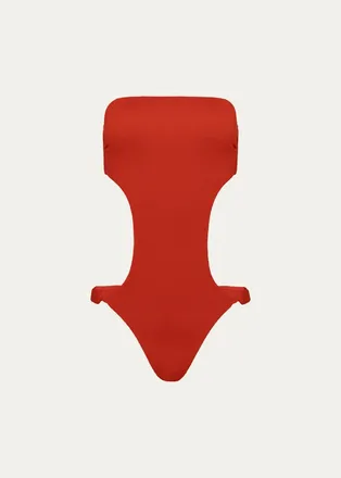 Vix Alix Bandeau One-Piece Swimsuit