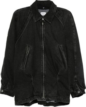 Haikure Zip-front Denim Jacket