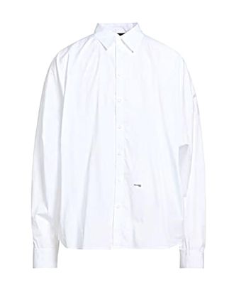 Dsquared2 White Relaxed Logo Shirt