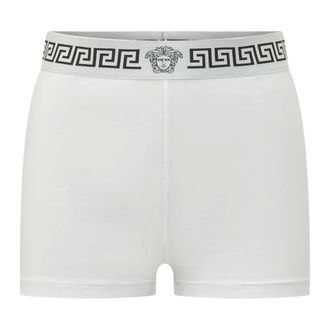 Versace Ondergoed, Dames, Wit, M, Katoen, Cotton-Jersey Trunks