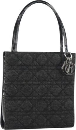 Dior Pre-owned Mini Bags, female, Black, Size: ONE SIZE Pre-owned Vintage Mini Hand Bag