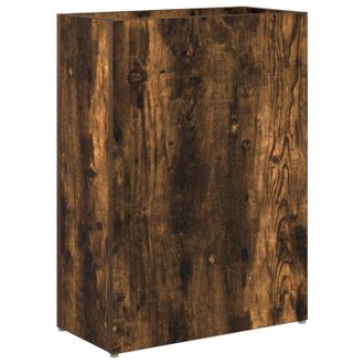 vidaXL Vidaxl Supporto Per Ombrellone Rovere Fum&eacute; 40 X 20 X 55,5 Cm