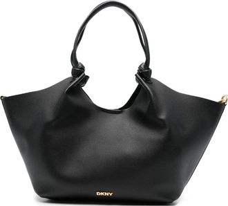 DKNY medium Paula Commuter tote bag - women - Polyurethane - OS - Black