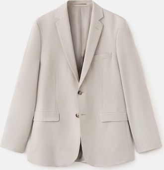 Mango Giacca completo Par&iacute;s super slim-fit grezzo - Uomo - 44 - MANGO MAN