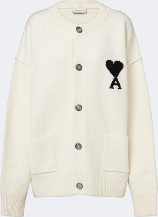 Ami Ami de Coeur virgin wool cardigan