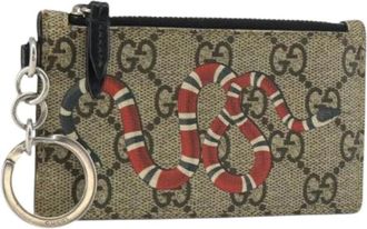 Gucci Pre-owned Accessories, female, Beige, Size: ONE SIZE Pre-owned Plastic Wallet