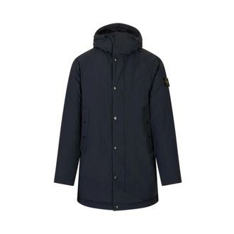 Stone Island Parkas - Heren - Parka Jassen - Blauw - S - Jassen