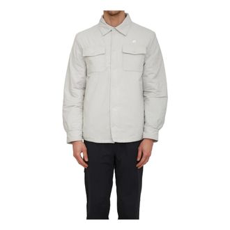 K-Way K-Way, Winter Jackets, male, Beige, Size: 2XL Umbert Plain Warm Jacket