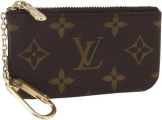 Louis Vuitton Pre-owned Bags, female, Brown, Size: ONE SIZE Pre-owned Canvas wallets