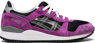 Asics x Awake Ny Gel-Lyte 3 Black/Pink sneakers - unisex - Suede - 11.5 - Purple
