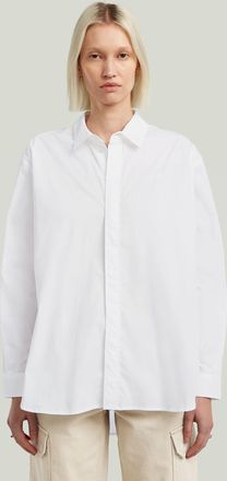 G-Star Clean Boyfriend Shirt - Wit - Dames