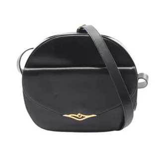 Cartier Pre-owned Cross Body Bags, female, Blue, Size: ONE SIZE Pre-owned Saphir Line Leather Shoulder Bag