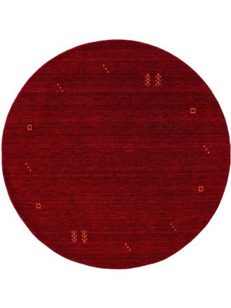 benuta Alfombra de lana redonda rojo &oslash; 160 redondo