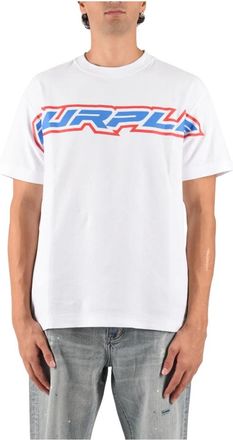 Purple Camiseta de Corte Regular - Tops - Hombre - Blanco - M