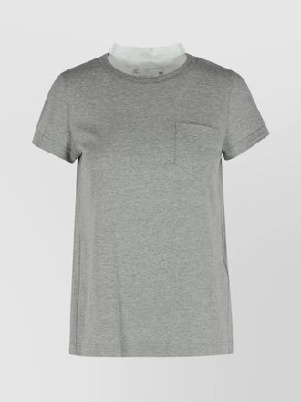 sacai cotton t-shirt