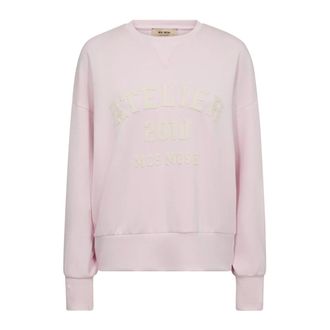 Mos Mosh Sweatshirts, female, Pink, Size: M MMNima O-LSSweatshirt