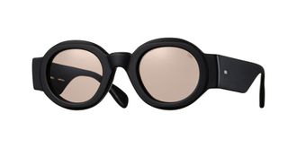 Eyevan 7285 383E 112 Mens Sunglasses Black Size 47
