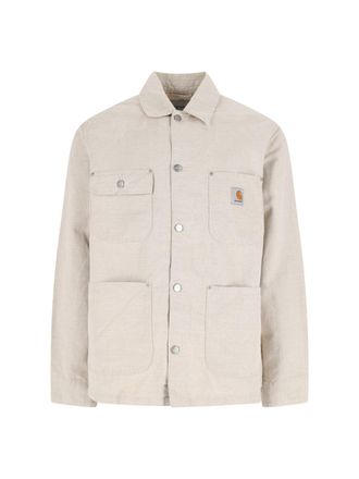 Carhartt Work in Progress Walter Shirt Jacket, In Beige Cotton